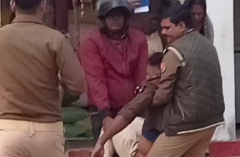 कन्हौली में दो पक्षों मे बाइक टकराने से लेकर हुआ विवाद