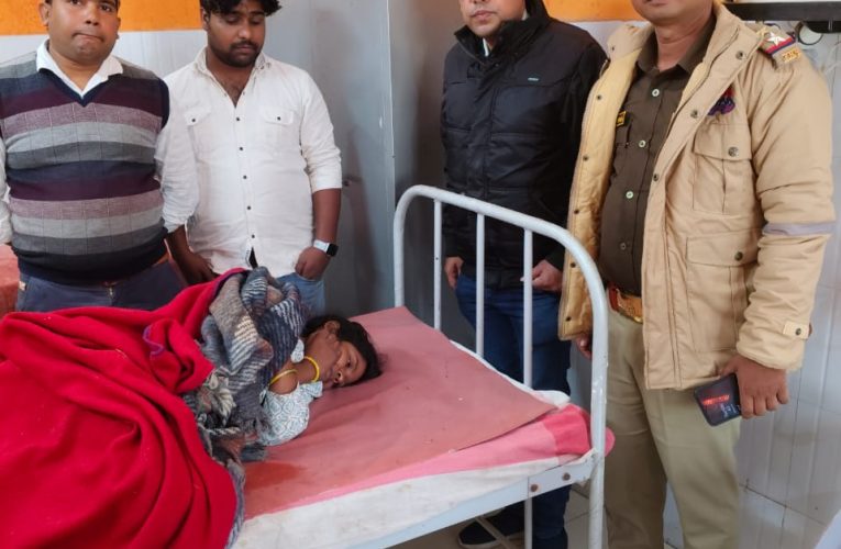 महिला ने सुसाइड कि कोशिश पुल से आमी नदी में कूदी
