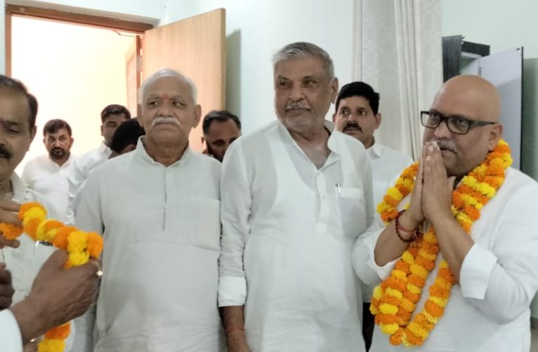 गोरखपुर आगमन पर कांग्रेस प्रदेश अध्यक्ष अजय राय का हुआ स्वागत
