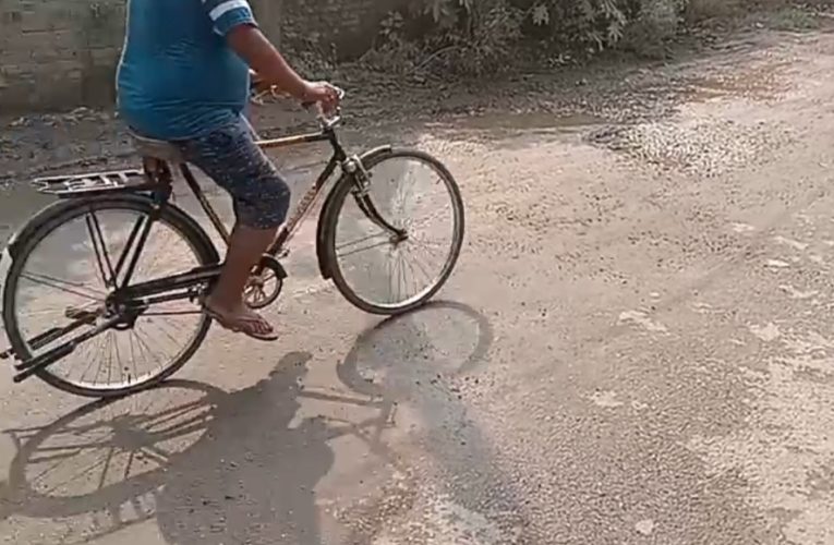 वोकटा जैतपुर मार्ग चिराग तले अंधेरा