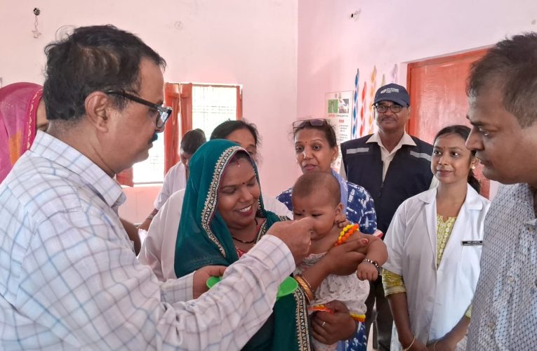 सीएमओ ने मॉडल सीआई वीएचएसएनडी पर दिया स्वास्थ्य और सुपोषण का संदेश