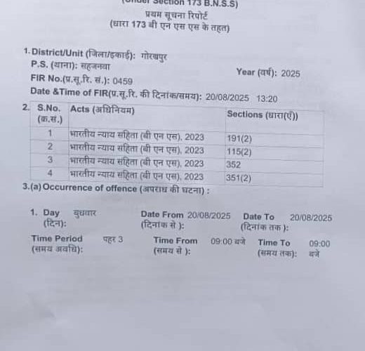 बच्चो के विवाद को लेकर 9MM गैंग का वृद्ध पर हमला।