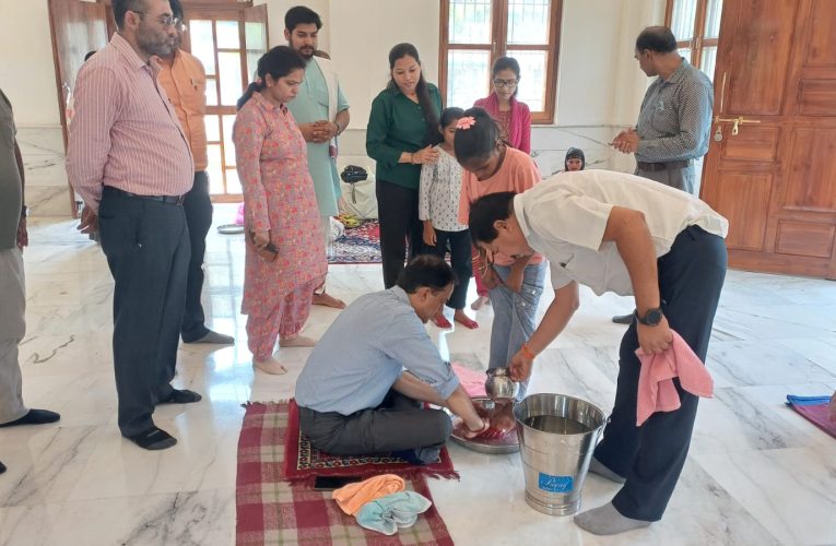 आईजीएल में विधि विधान से नवरात्रि का आयोजन हुआ।