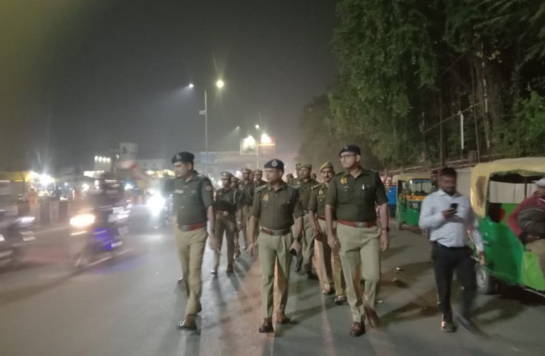 डीआईजी ने किया शहर का पैदल निरीक्षण, जाम को लेकर दिए कड़े निर्देश