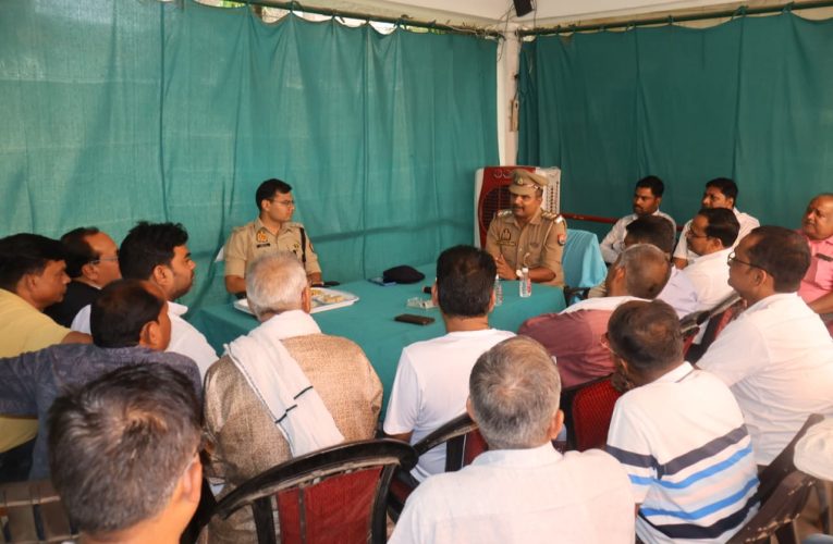 एसपी सोनभद्र द्वारा थाना दुद्धी पर व्यापार मंडल के साथ महत्वपूर्ण बैठक आयोजित-