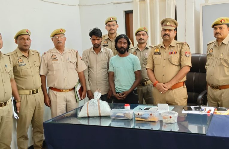 चोपन पुलिस द्वारा चोरी की वारदात का पर्दाफाश—2 शातिर चोर गिरफ्तार।
