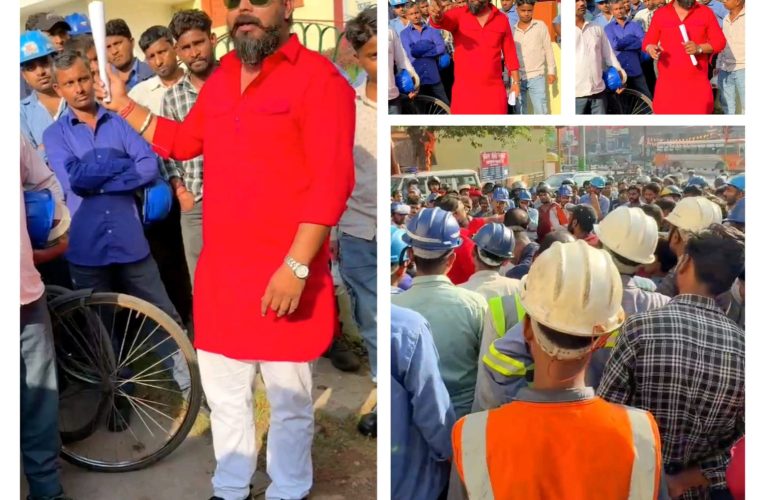 सोनभद्र : श्रमिक हितों के लिए आंदोलन करता रहूंगा: डब्लू सिंह