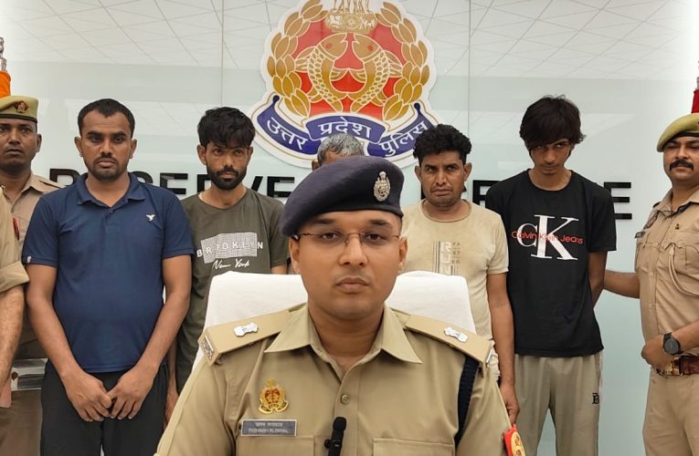 साइबर ब्लैकमेलिंग गैंग का पर्दाफाश, 5 आरोपी राजस्थान से गिरफ्तार.