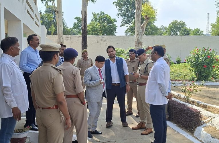 मा० जिला जज, जिलाधिकारी एवं पुलिस अधीक्षक ने जिला कारागार चुर्क (घुर्मा) का किया औचक निरीक्षण