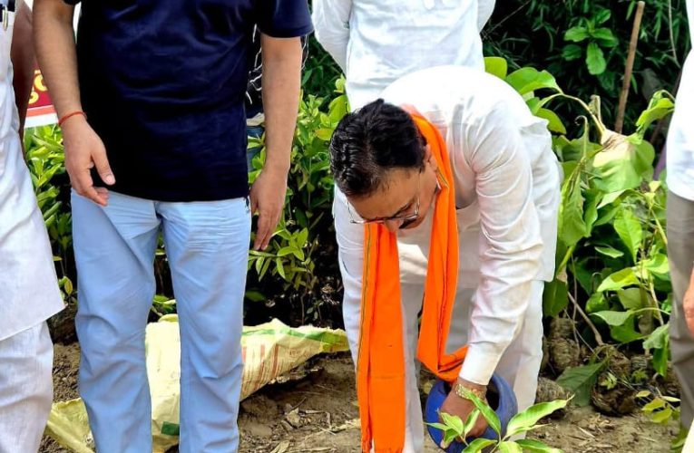 एक पेड़ मां के नाम अभियान की शुरुआत