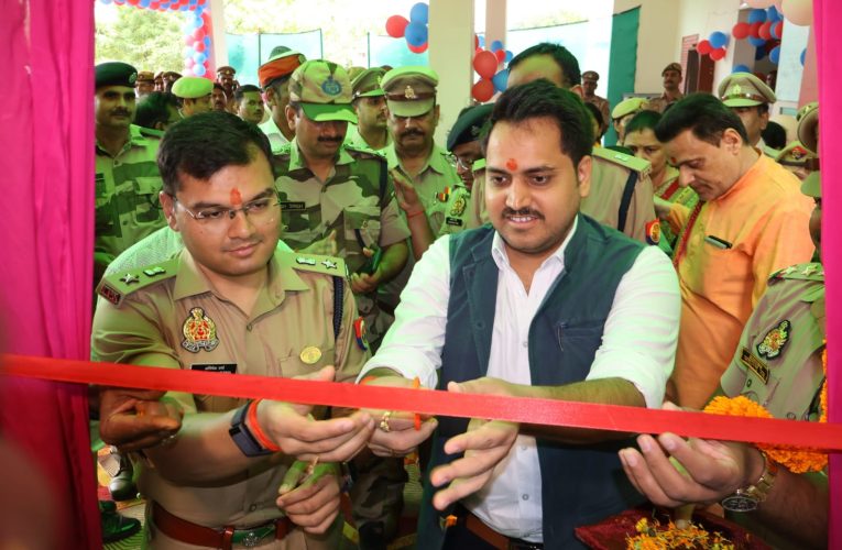 थाना ओबरा में मिशन शक्ति केंद्र एवं साइबर सेल का हुआ उद्घाटन