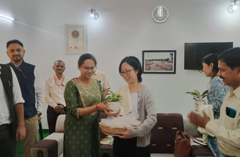 नीति आयोग-जाइका की संयुक्त टीम ने सोनभद्र का किया दौरा
