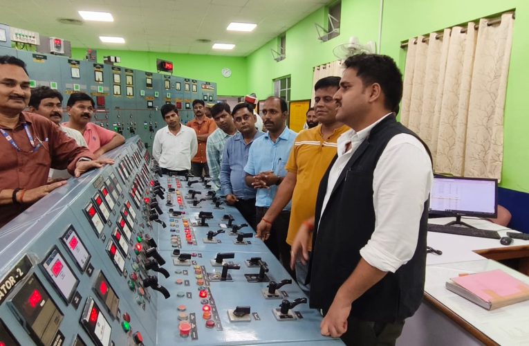 रिहन्द डैम का जिलाधिकारी ने किया स्थलीय निरीक्षण