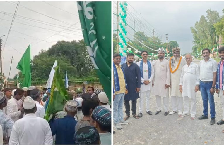 ओबरा में जश्ने ईद मिलाद-उन-नबी पर निकली भव्य रैली, अमन-भाईचारे का दिया संदेश.पूर्वा टाइम्स – भोला प्रसाद गुप्ता