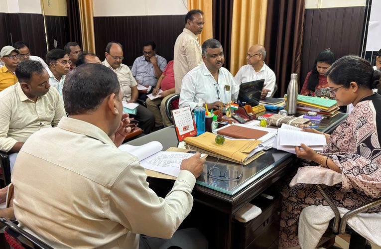 संचारी रोग नियंत्रण अभियान की तैयारियों को लेकर अंतर्विभागीय बैठक सम्पन्न