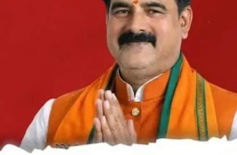 ओबरा विधायक प्रतिनिधि नियुक्त किए गए संजीव त्रिपाठी