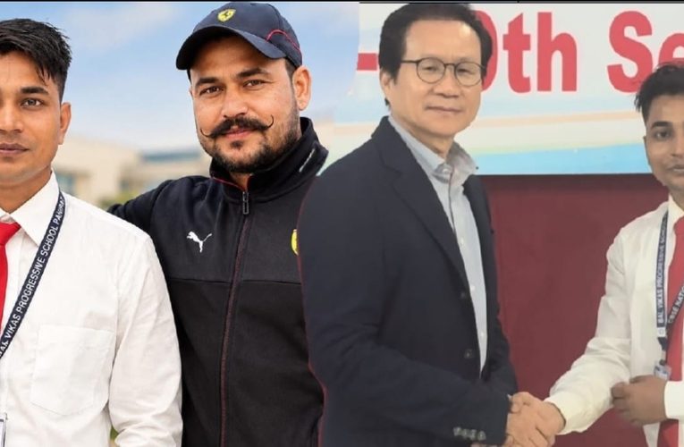 सीबीएसई नेशनल में रेफरी बनकर सोनभद्र के रवि सिंह ने बढ़ाया जिले का मान, पंजाब पुलिस के हेड कोच शिव कुमार ने किया सम्मानित |
