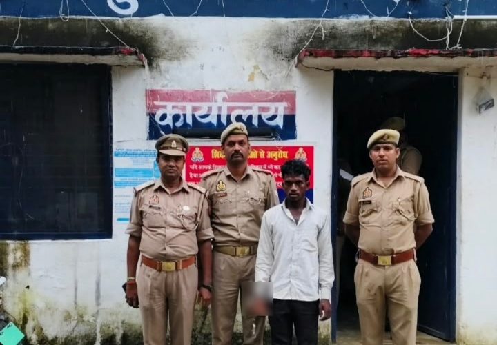 नाबालिग से दुष्कर्म के मामले में वांछित अभियुक्त गिरफ्तार.