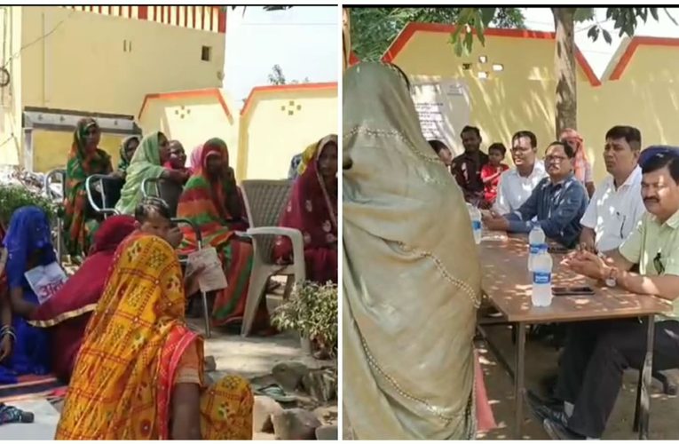 चोपन में ‘रिफॉर्म उत्सव’ के तहत खुली बैठक, योजनाओं के समेकन और ग्रामीणों की समस्याओं पर हुई चर्चा.