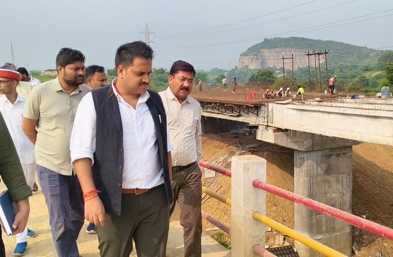 जिलाधिकारी ने पटवध-बसुआरी मार्ग एवं घाघर नदी पर निर्माणाधीन सेतु की प्रगति का लिया जायजा