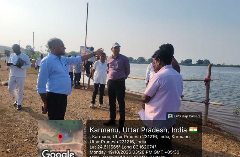 धधरौल डैम पर मूर्ति विसर्जन स्थल का अपर जिलाधिकारी ने लिया जायजा, सुरक्षा व्यवस्था दुरुस्त रखने के निर्देश